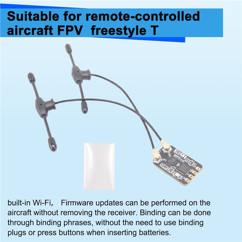 BEDW-RP3 Dual Antenna Receiver - đánh giá và giá Antenna 2.4Ghz