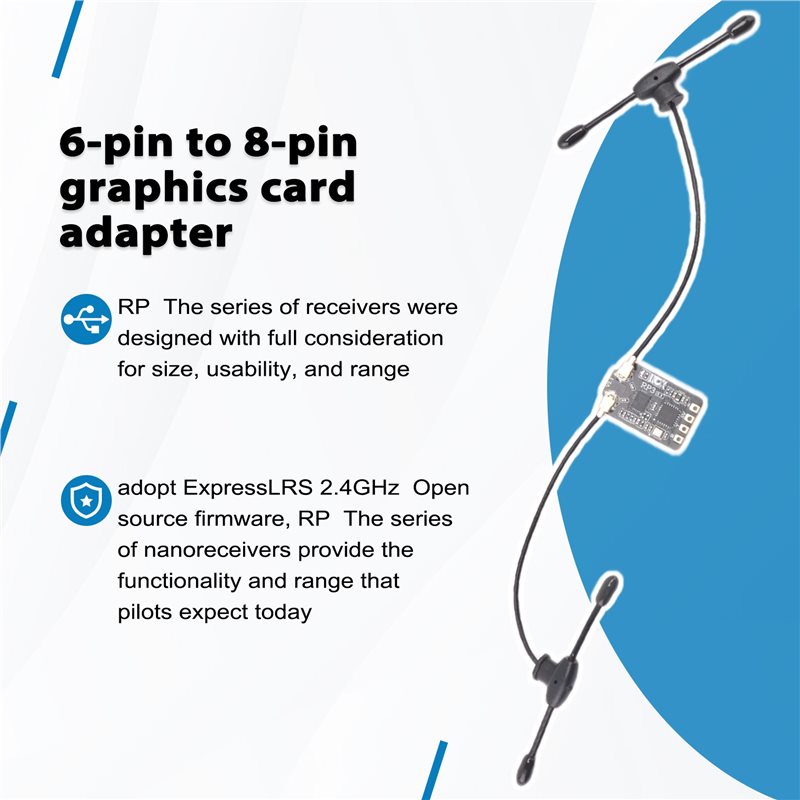 BEDW-RP3 Dual Antenna Receiver - đánh giá và giá Antenna 2.4Ghz