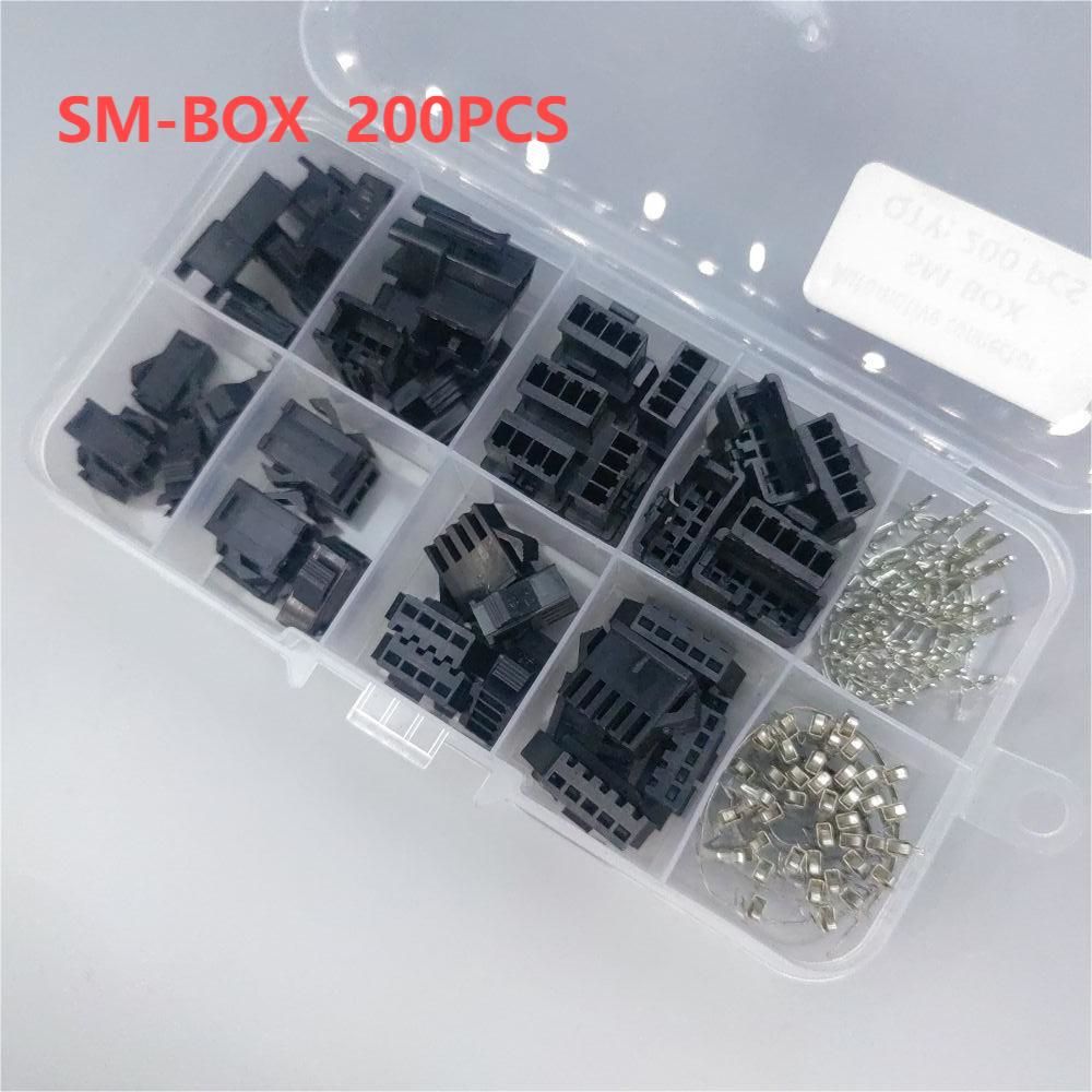 200Pcs/Box 2.54mm Pitch JST SM - đánh giá và giá Jumper Wire Kit