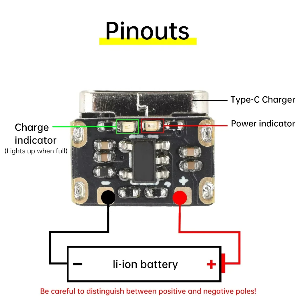 1-50PCS Type-C 18650 Lithium B - đánh giá và giá Li Ion Charger Module