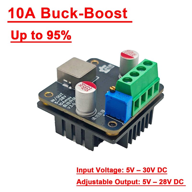 X64A-Solar Wind 10A DC-DC 5V-2 - đánh giá và giá Boost Converter