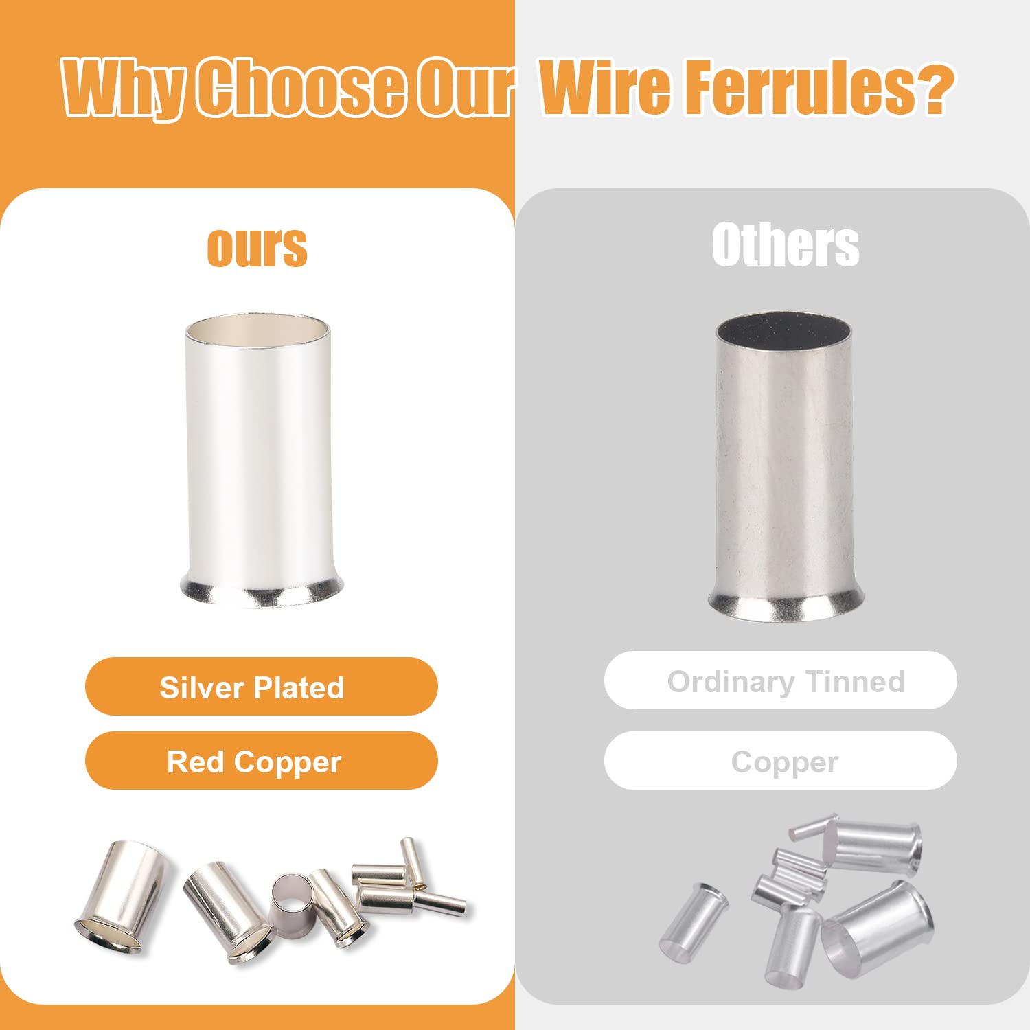305 Pcs Wire Ferrules Kits Sil - đánh giá và giá Jumper Wire Kit