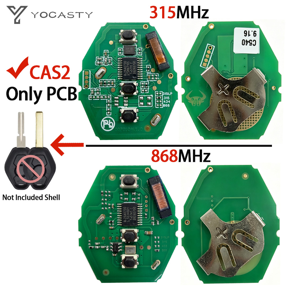 YOCASTY CAS2 Sytem PCB 315/868 - đánh giá và giá Proto Board