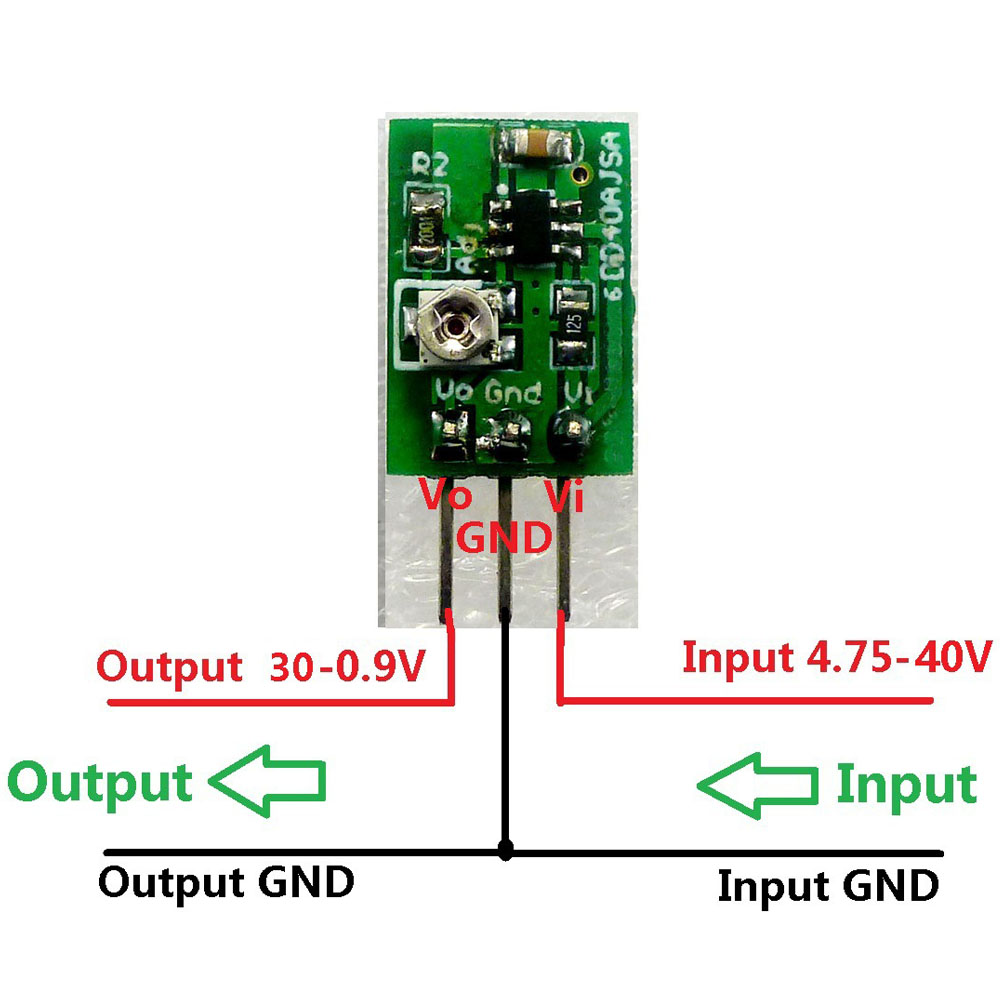 1A 5W Mini DC-DC Step Down Con - đánh giá và giá Ams1117 Module