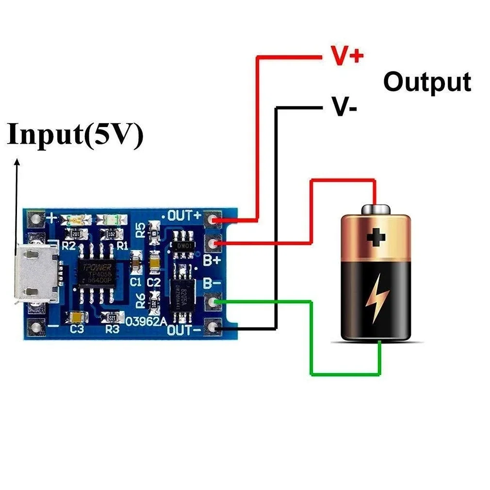 1-20PCS Type-c/Micro/Mini USB  - đánh giá và giá Tp4056 Module