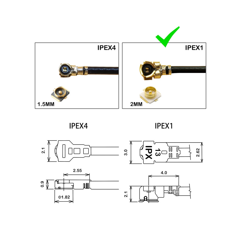 for IPEX U.FL to SMA Female Ca - đánh giá và giá Ipex Connector