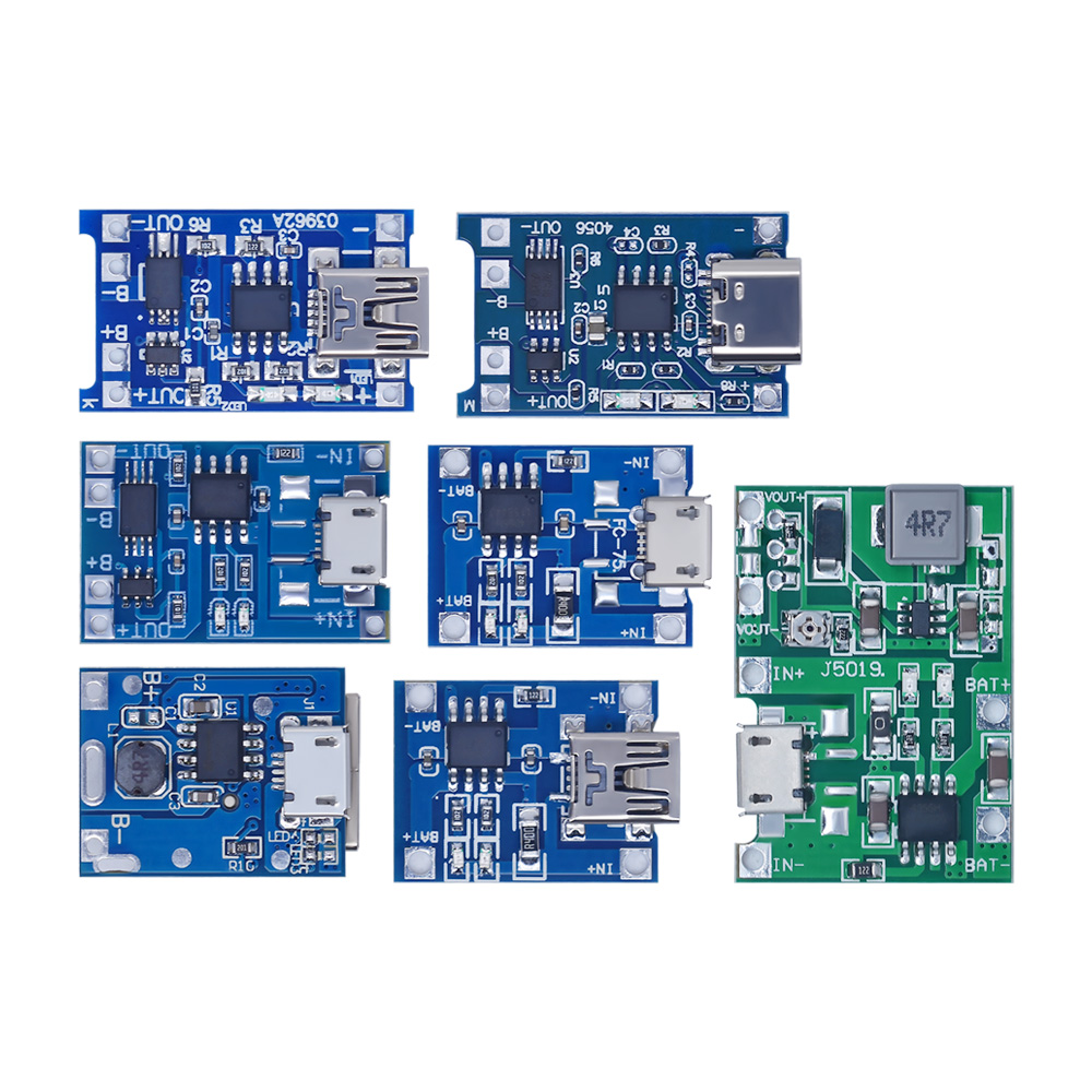 5 Chiếc Micro USB 5V 1A 18650  - đánh giá và giá Tp4056 Module