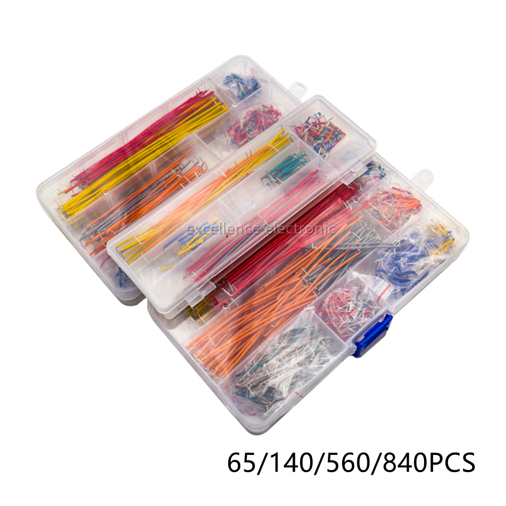 65/140/560/840Pcs/Box Solderle - đánh giá và giá Jumper Wire Kit