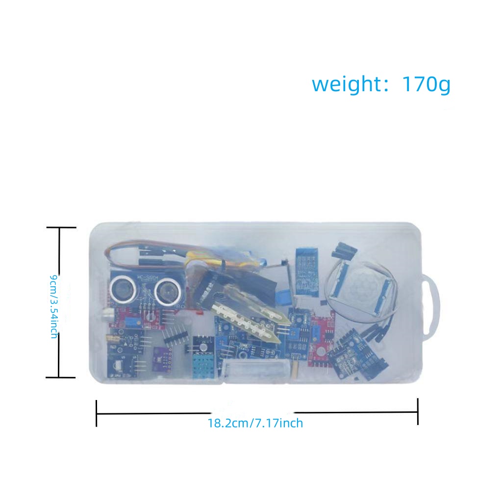 22 in 1 Sensor Kit Module Kit  - đánh giá và giá Breadboard 400 Point
