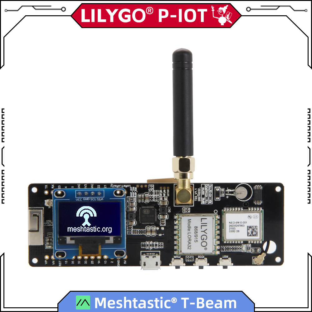 LILYGO®TTGO Meshtastic T Tia V - đánh giá và giá Esp32 Battery Holder Lipo