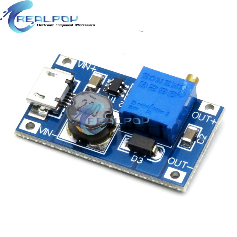 MT3608 DC-DC Adjustable Boost  - đánh giá và giá Tp4056 Module