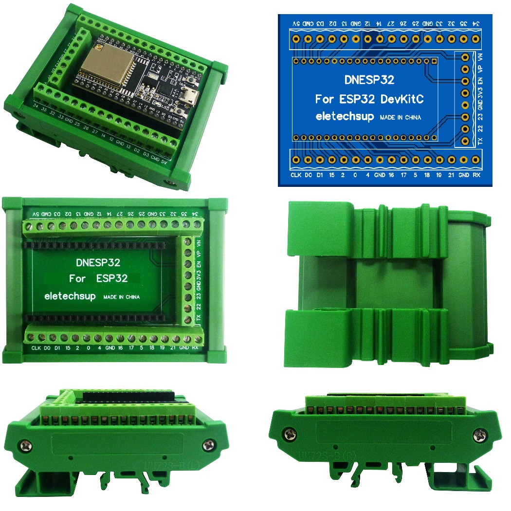 ESP32 DIN Rail Mount Screw Ter - đánh giá và giá Screw Terminal Block