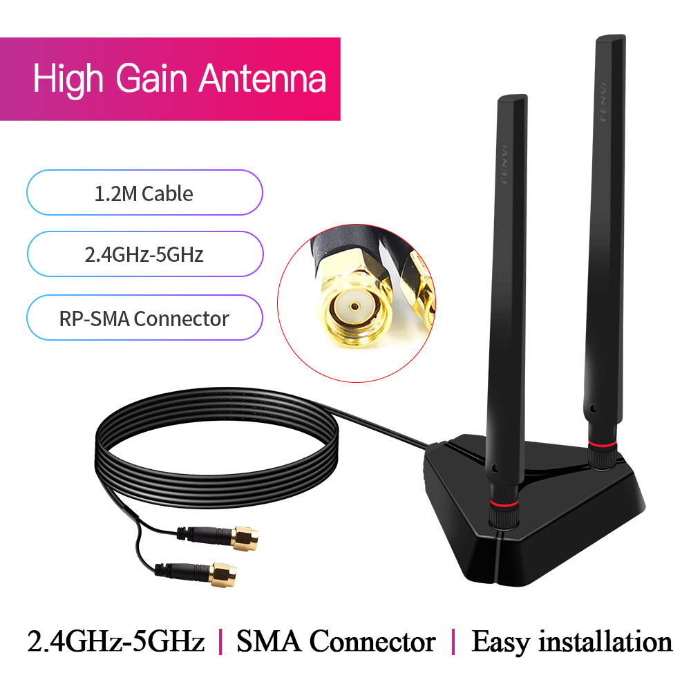 WiFi Antenna RP-SMA Male Conne - đánh giá và giá Ipex Connector