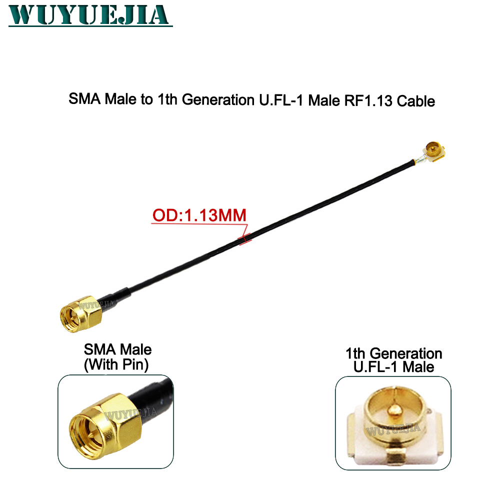 2Pcs SMA to U.F.L1 Line RP-SMA - đánh giá và giá Ipex Connector