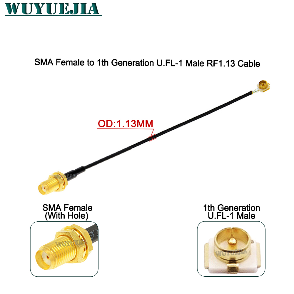 2Pcs SMA to U.F.L1 Line RP-SMA - đánh giá và giá Ipex Connector