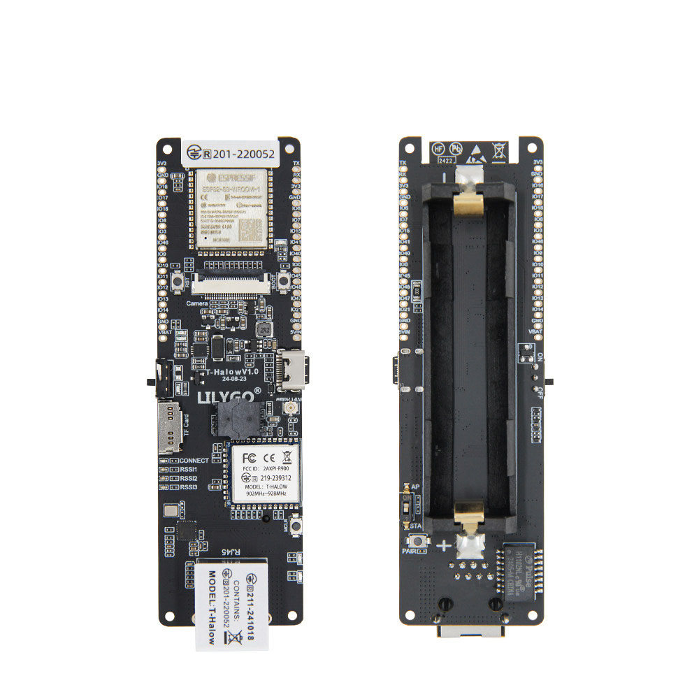 LILYGO T-Halow ESP32-S3 Develo - đánh giá và giá Esp32 Battery Holder Lipo