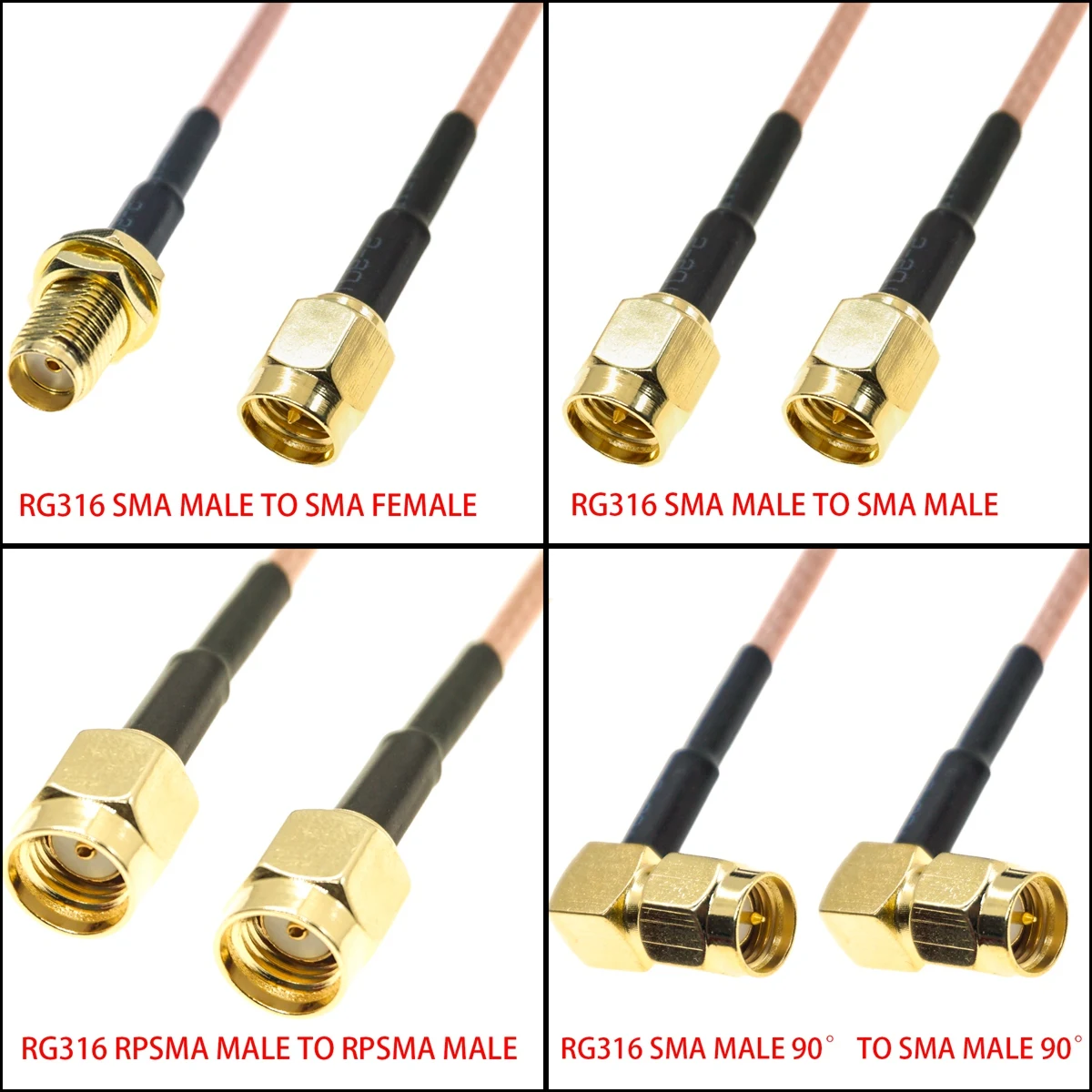 RG316 SMA Male Female To SMA M - đánh giá và giá Ipex Connector