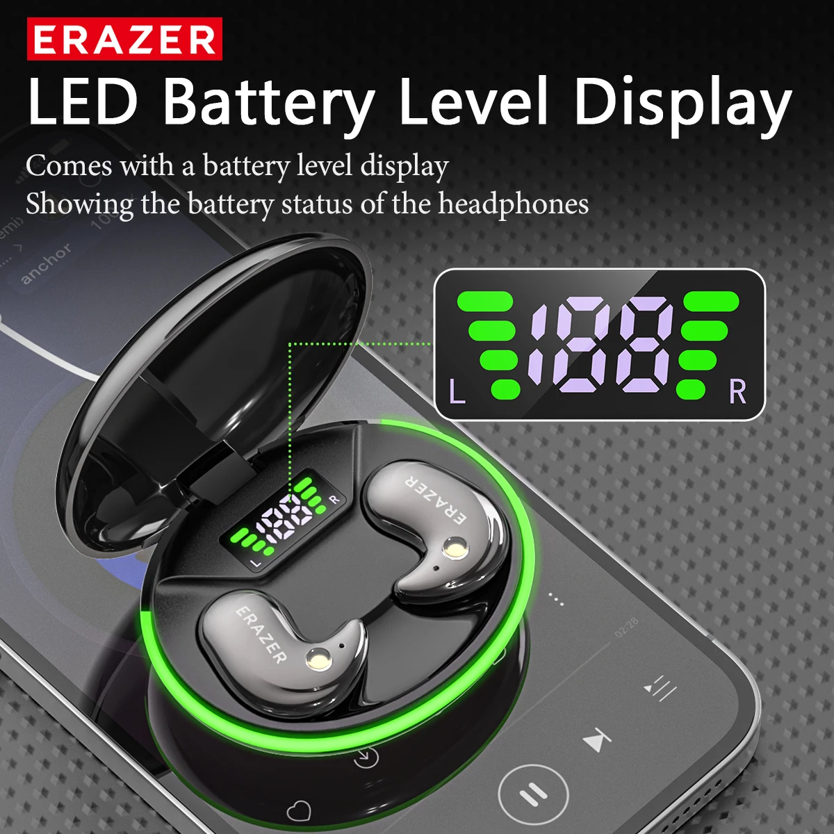 EARZER XF58 In-Ear Bluetooth H - đánh giá và giá Usb C Cable