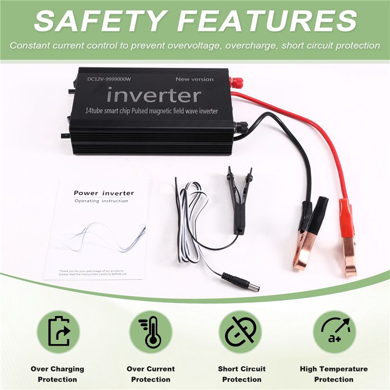 B04B-High Power Inverter DC12V - đánh giá và giá Boost Converter