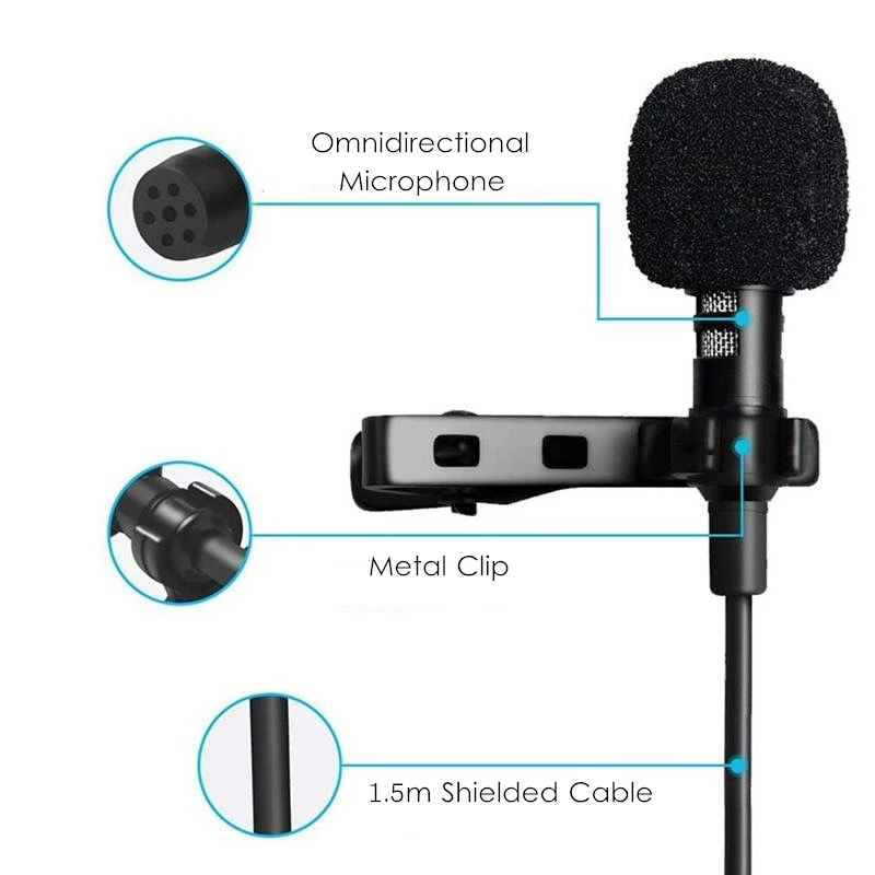 3.5mm Mini Portable Lavalier M - đánh giá và giá Micro Usb Cable