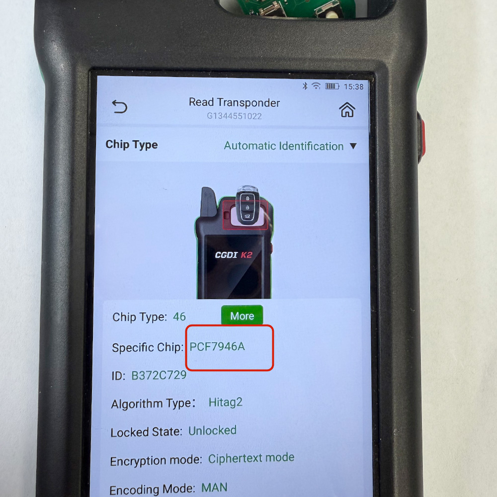 ID46 PCF7946 / PCF7947 433MHz  - đánh giá và giá Proto Board