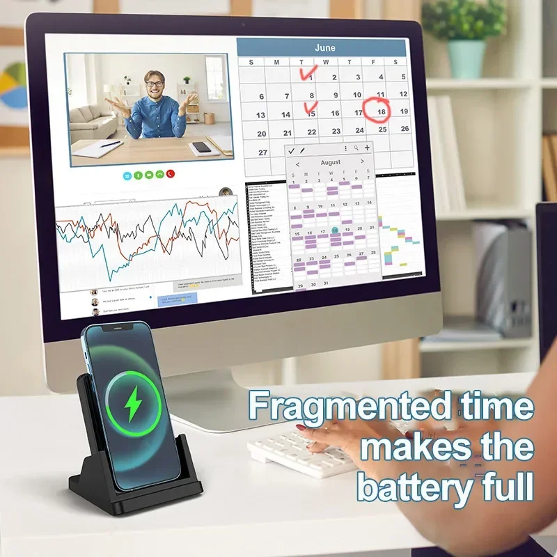 30W Wireless Charger Pad Stand - đánh giá và giá Micro Usb Cable
