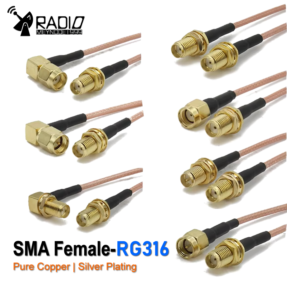 RG316 SMA to SMA/RP SMA Male P - đánh giá và giá Jumper Wire Kit