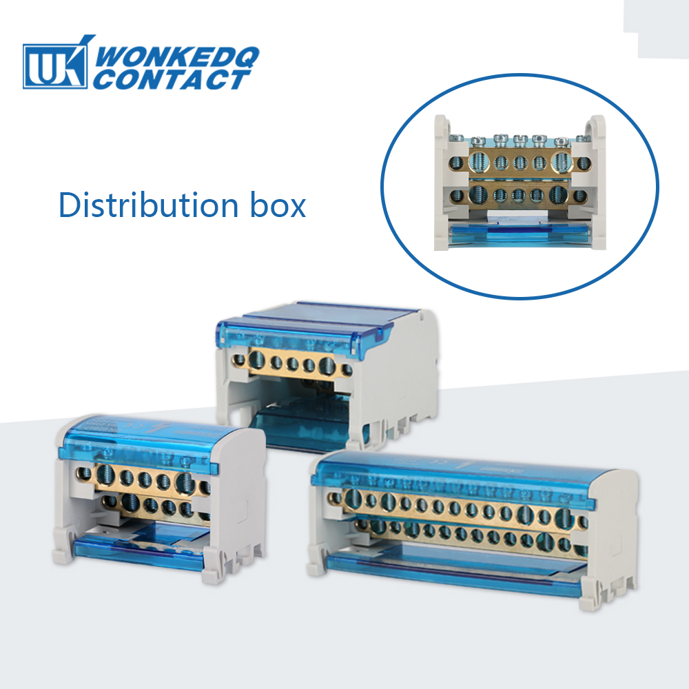 Din Rail Terminal Block WKH-20 - đánh giá và giá Screw Terminal Block