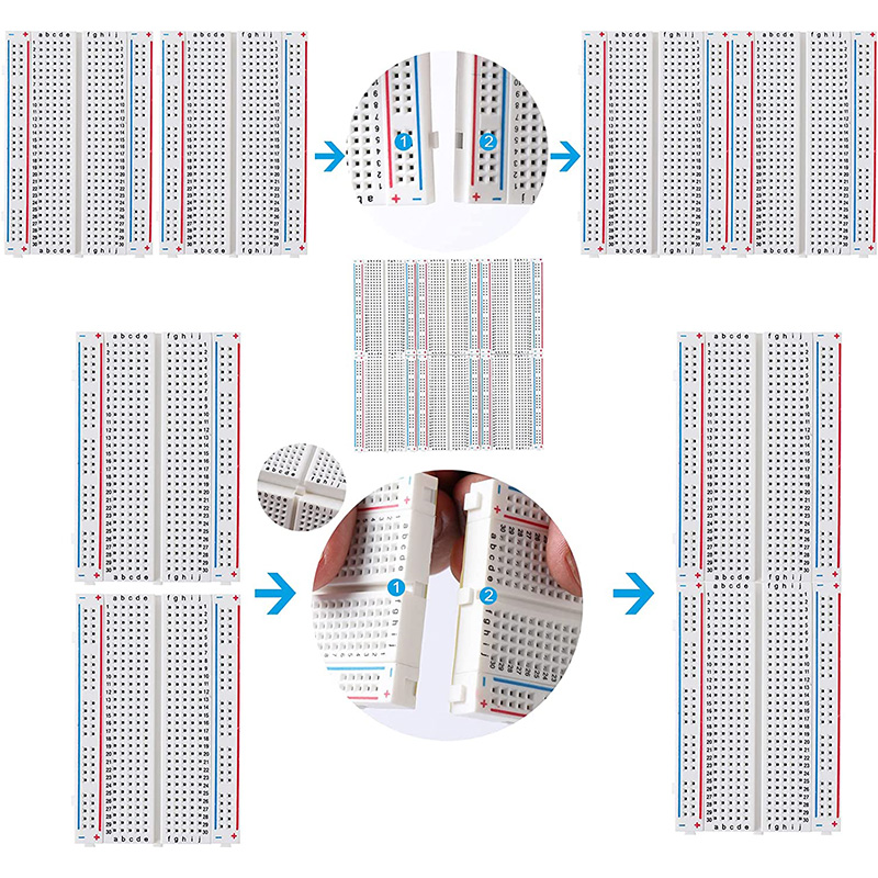 MB-102 MB102 Breadboard 400 83 - đánh giá và giá Breadboard 400 Point