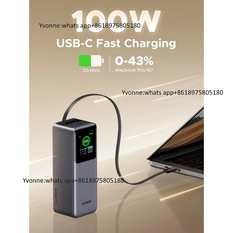 Nexode 20000mAh 165W Power Ban - đánh giá và giá Usb C Cable