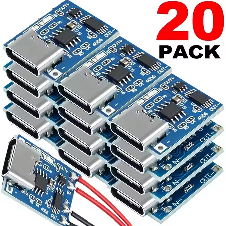 USB Type-C TP4056 Charging Mod - đánh giá và giá Tp4056 Module