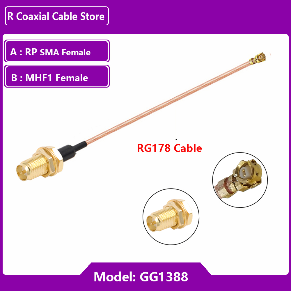 1PC UFL u.FL MHF Female to SMA - đánh giá và giá Ipex Connector